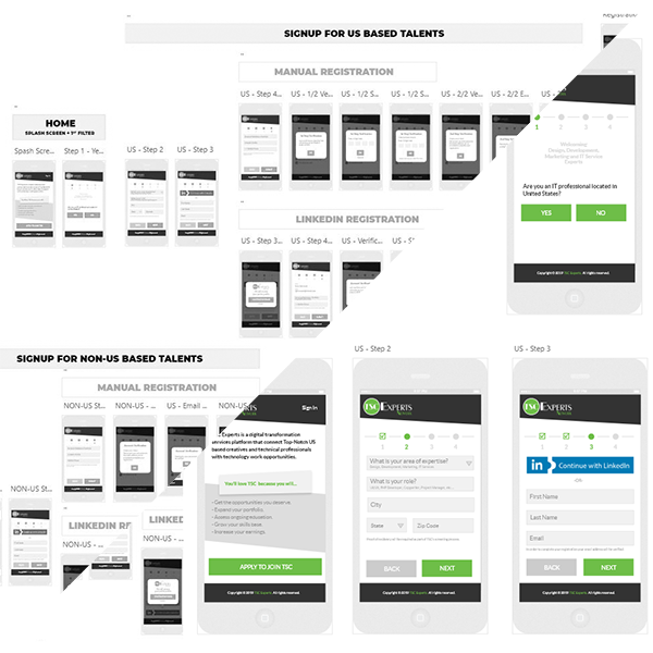 Project Piece: Staffing Company Mobile + CRM Platform Analysis|Design by Silvia Reinhardt Portfolio,  UX/UI/Interaction Designer