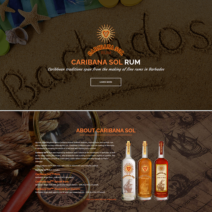 Project Piece: Premium Liquor Brand Product Site by Silvia Reinhardt Portfolio,  UX/UI/Interaction Designer